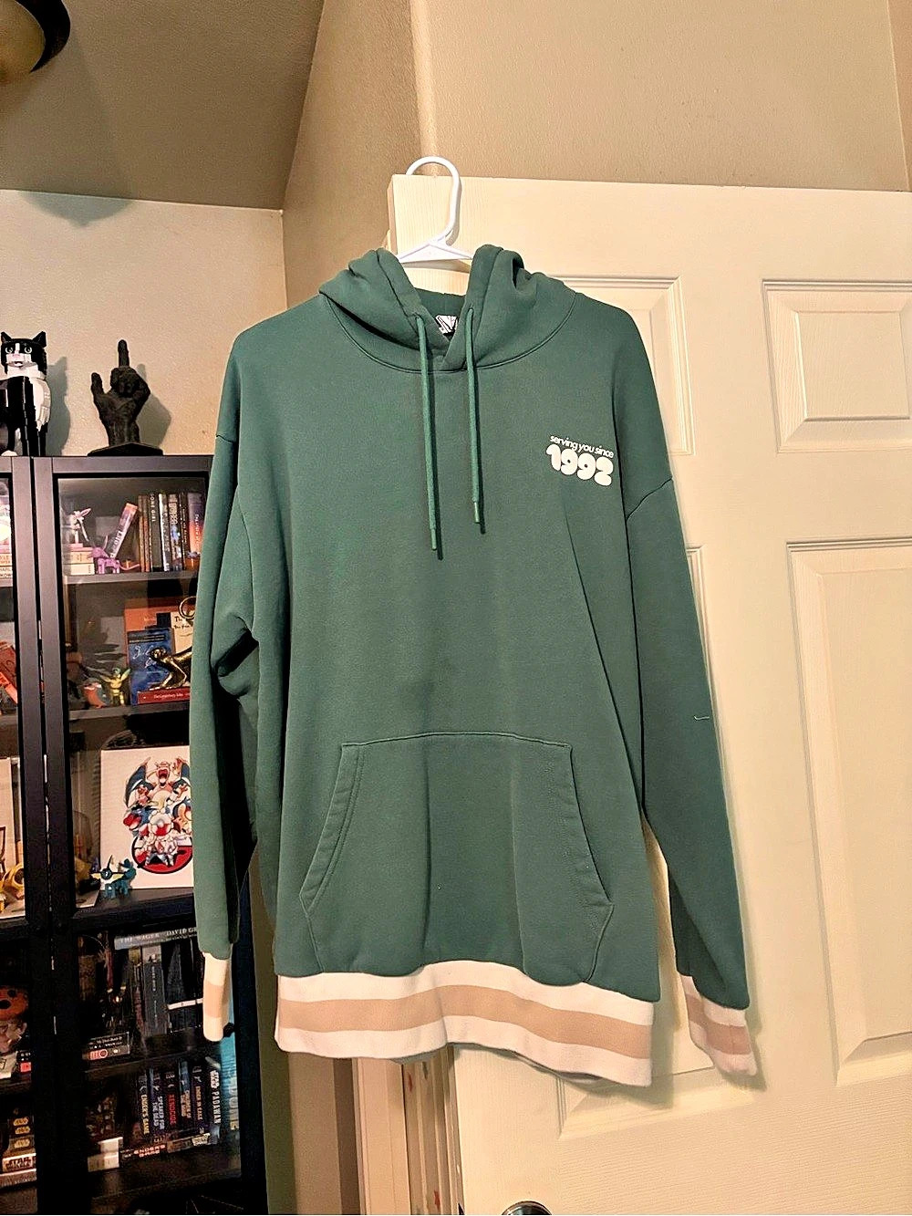 Dutch Bros Dutch Days Ahead Hoodie Green & White Medium